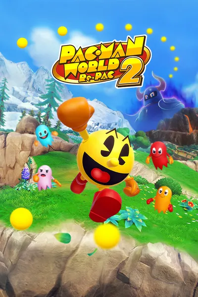 PAC-MAN WORLD 2 Re-PAC cover art