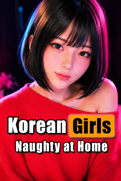 Korean GIRLS: Naughty at Home cover art