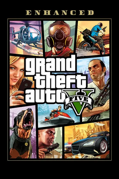 Grand Theft Auto V Enhanced cover art
