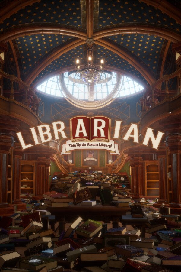 Librarian: Tidy Up the Arcane Library! cover art